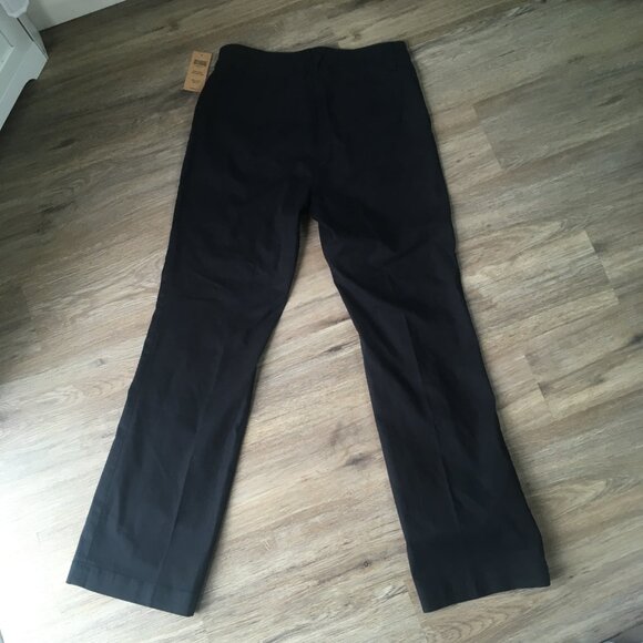 NWT Duluth Trading co Women's Black Work/Dress Pants Size 6×31 - Picture 2 of 7
